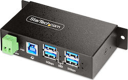 StarTech USB Hub 4 Ports USB-A 5G4AINDRM-USB-A-HUB