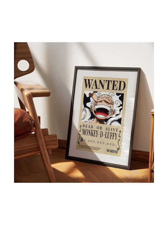 Walls Poster Κάδρο Ξύλινο μαύρη κορνίζα 40x50cm