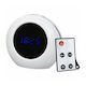Spy Camera Clock 1080p with Memory Card Slot and Motion Detector