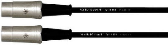 Silk Road Cable XLR male - XLR male Μαύρο 15m (SDM15)