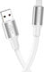Borofone Редовна USB 2.0 до микро USB кабел Бял 1м 1бр
