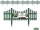 Grasher Plastic Garden Hedge In Green Colour 33cm x 2.3m 4 Pieces