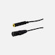 GBC Cable XLR female - 6.3mm female Μαύρο 10m 14.1702.60