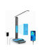 LED Schreibtischlampe faltbar in Schwarz Farbe