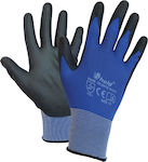 Μπλε-μαυρο Valiente Gloves for Work Nitrile 1pcs