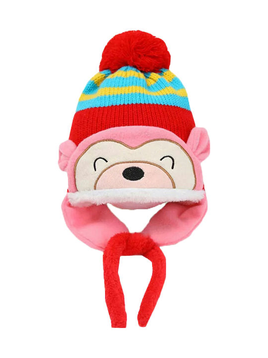 Knitted Pink Baby Beanie