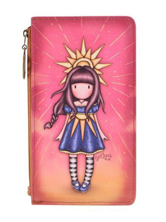 Santoro Kids Wallet with Coins with Zipper Pink