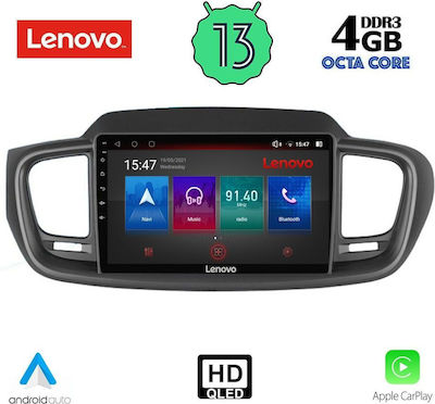 Lenovo Ηχοσύστημα Αυτοκινήτου για Kia Sorento 2014-2020 (Bluetooth/USB/WiFi/GPS) με Οθόνη Αφής 10"