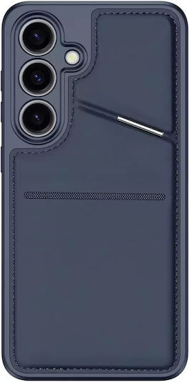 Dux Ducis Mag Back Cover Piele / Piele artificială Albastru (Galaxy S24)