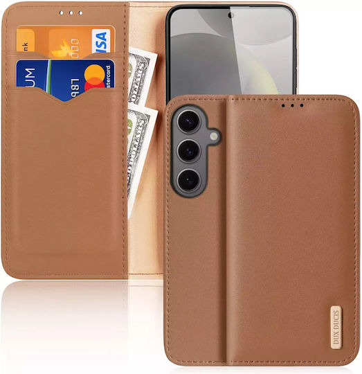 Dux Ducis Hivo Back Cover Piele Maro (Galaxy S24+)