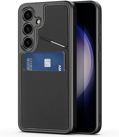 Dux Ducis Mag Back Cover Πλαστικό / Δερματίνης Μαύρο (Galaxy S24+)