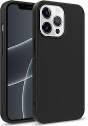 Powertech Matte Back Cover Silicone Black (Xiaomi 14 Pro)