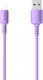 Somostel USB-A to Lightning Cable Μωβ 1.2m (28252)