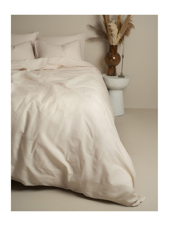 Sunshine Bettbezug Baumwolle Doppelbett 200x250 Feelings Sand