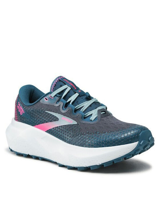 Brooks Caldera 6 Γυναικεία Αθλητικά Παπούτσια Trail Running Pearl / Blue Coral / Pink