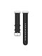 Strap Armband Leder Schwarz (Redmi Uhr 3 Active)