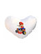Takeposition Μαξιλάρι Καναπέ Super Mario Kart Λευκό 40x40εκ.