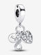 Pandora Family Infinity Triple Dangle Charm από Ασήμι με Ζιργκόν