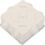Canalplast Surface-mounted External Mount Electrical Box IP44 in Gray Color OL20003