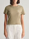 Gant Reg Γυναικείο T-shirt Olive