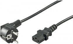 VCOM Schuko - IEC C13 Kabel 3m Schwarz VCOM Schuko - IEC C13 Kabel 3m Schwarz