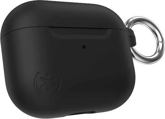 Speck Case Silicone with Hook in Black color for Apple AirPods Pro