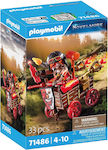 Playmobil Novelmore O Kahboom Με Το Αγωνιστικό Του Όχημα για 4-10 ετών