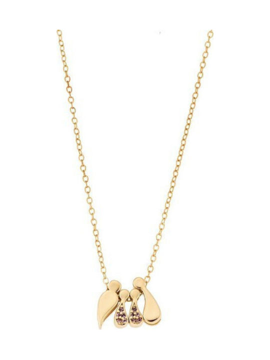 Senza Family from Gold Plated Silver
