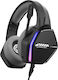 Oniverse Oniverse Over Ear Gaming Headset with Connection 3.5mm Nebula Infinite Black