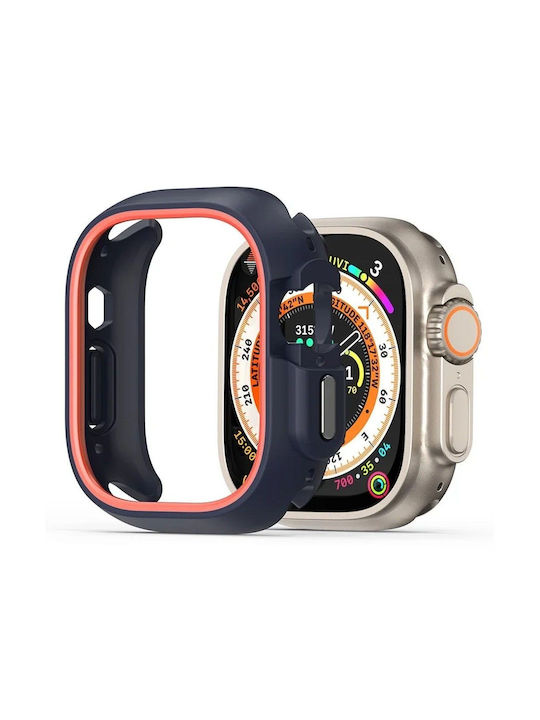 Hard Πλαστική Θήκη σε Πορτοκαλί χρώμα για Apple Watch Ultra/Ultra 2 Hard Πλαστική Θήκη σε Πορτοκαλί χρώμα για Apple Watch Ultra/Ultra 2