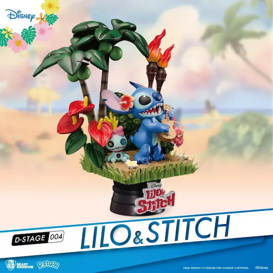 Beast Kingdom Disney: Stitch D-stage Stitch Φιγούρα 14εκ.