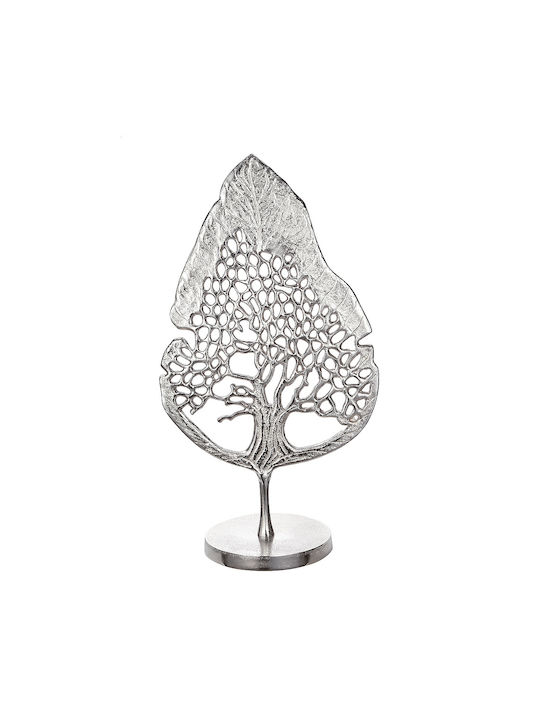 ArteLibre Decorative Leaf made of Aluminum 28x51cm 1pcs