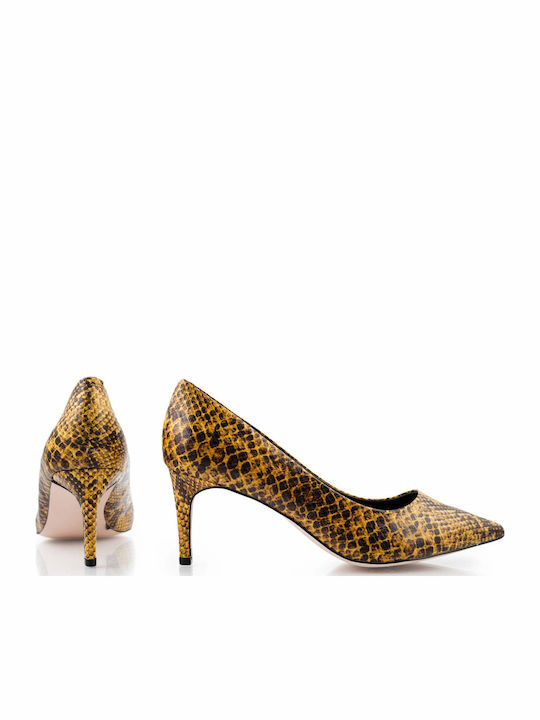Pumps mit mittelhohem Absatz Animal Print