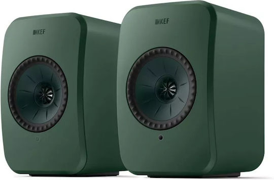 Kef Lsx Ii Αυτοενισχυόμενα Ηχεία με Wi-Fi & Bluetooth 70W (Ζεύγος) Πράσινα