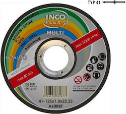 Techniflex Δίσκος Κοπής Μετάλλου 125mm