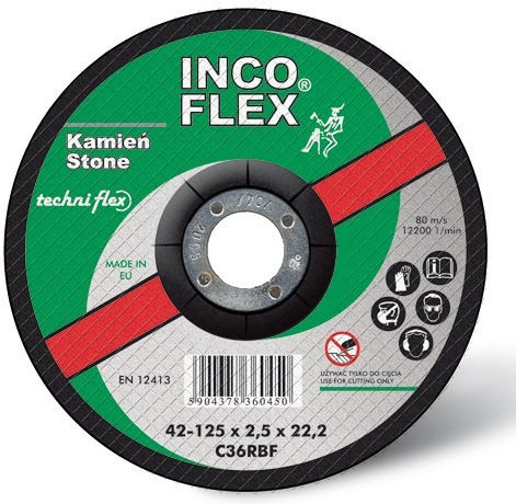 Techniflex Disc de tăiere Materiale de construcție 115mm