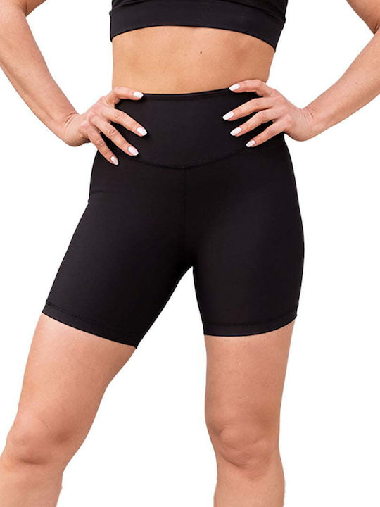 Women's Bike Leggings Firming High Waist & Push Up Black