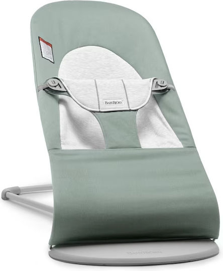BabyBjorn Χειροκίνητο Relax Μωρού Balance Soft Light Sage/Grey για Παιδί έως 13kg