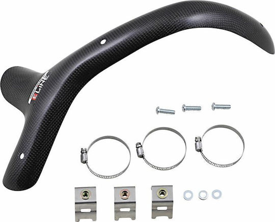Moose Racing Motorcycle Wheel Mudguard Black 1pcs