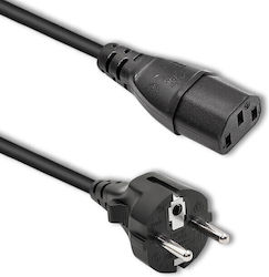 Qoltec Schuko - IEC C13 Cable 1.8m Black (50365)