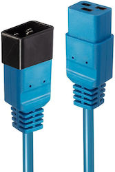 Lindy IEC C19 - IEC C20 Cablu 1m Albastru (30120)