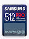 Samsung Pro Ultimate SDXC 512GB Class 10 U3 V30 UHS-I