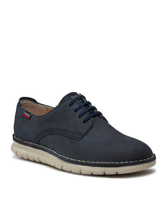 Callaghan Men's Leather Casual Shoes Blue