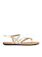 Women's Flat Sandals Gold