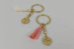 Christening Charm Keychain Ecru 50pcs