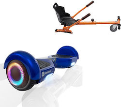 Smart Balance Wheel Regular Blue PowerBoard PRO Orange Ergonomic Seat Hoverboard with 15km/h Max Speed and 15km Autonomy in Blue Color with Seat