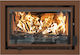 Charnwood Bay 5 VL Стомана Печка на дърва 5кВт ...
