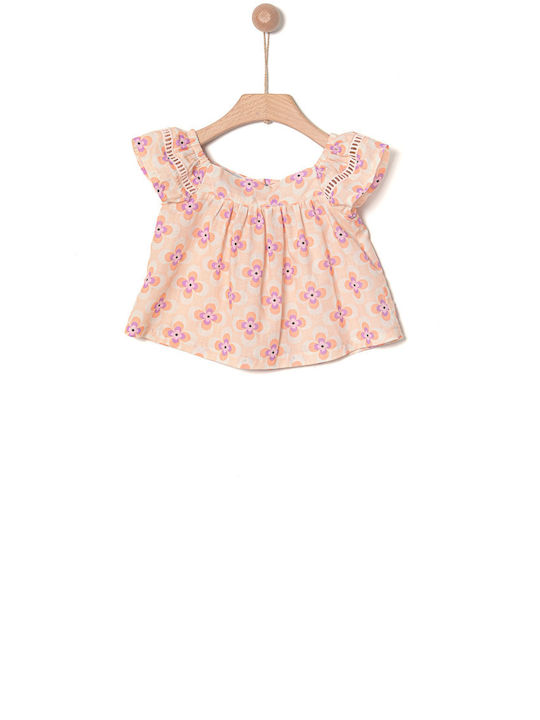 Kids' Shirt Short Sleeve Pink