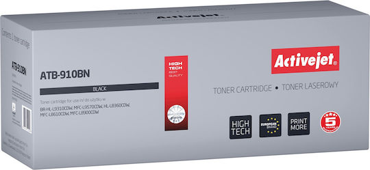 Active Jet Συμβατό Toner για Laser Εκτυπωτή Brother TN-910BK 9000 Σελίδων Μαύρο