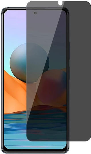 Techwave 5D Adeziv complet Privacy Full Face Tempered Glass Negru (Redmi Note 12 Pro 4G)